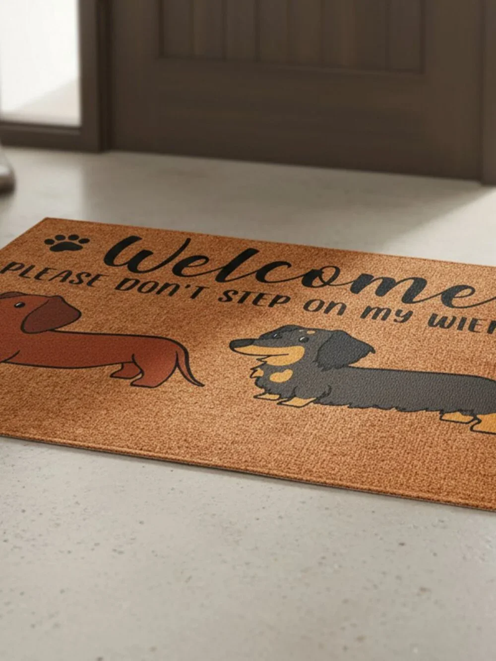 Funny Dachshund Welcome Doormat – 